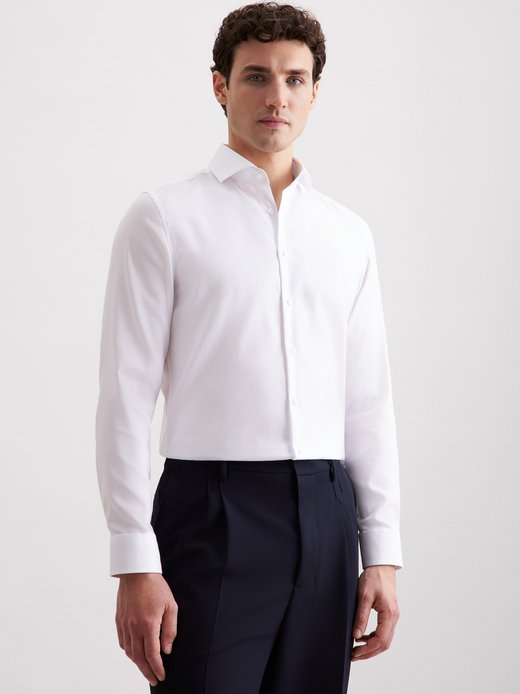 Herren Business Hemd - Uni