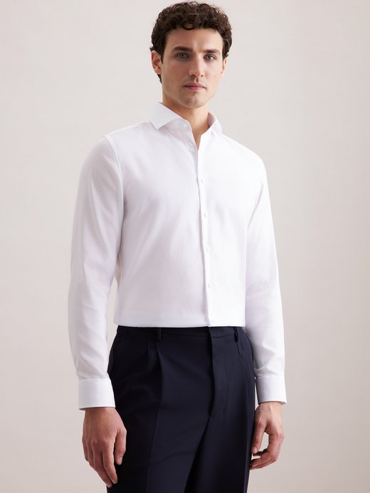 Herren Business Hemd - Uni