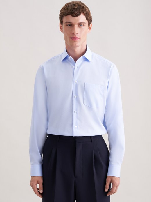Herren Business Hemd - Uni