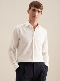 Herren Business Hemd - Uni