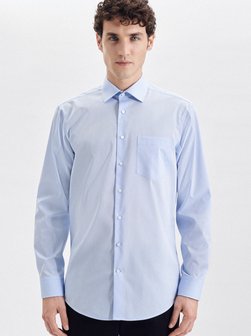 Herren Business Hemd - Uni