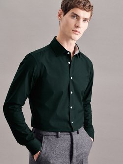 Herren Business Hemd - Uni