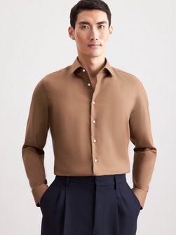 Herren Business Hemd - Uni