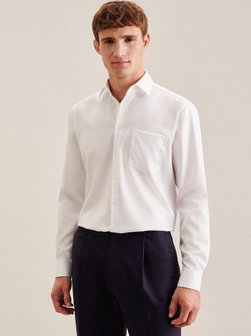 Herren Business Hemd - Uni