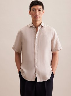 Herren Business Hemd - Uni