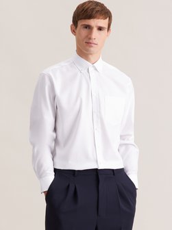 Herren Business Hemd - Uni