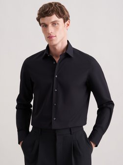 Herren Business Hemd - Uni