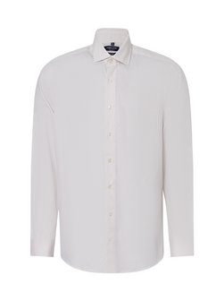 Artikelbild Herren Businesshemd von Andrew James in beige weiß gemustert