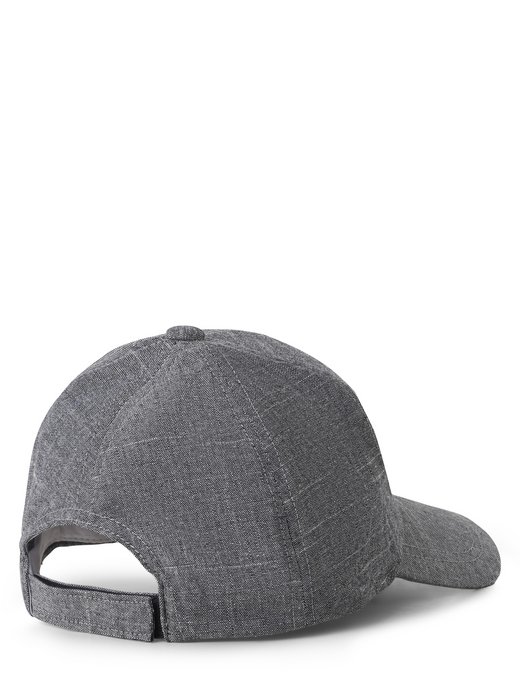 Herren Cap mit Leinen-Anteil
