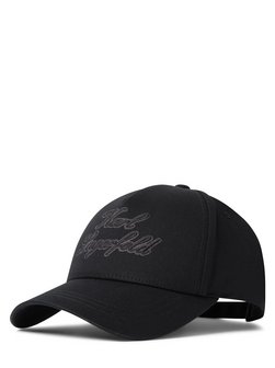 Artikelbild Herren Cap von KARL LAGERFELD in schwarz uni