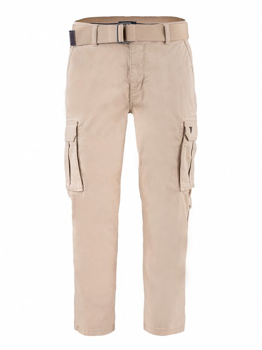 Herren Cargohose -  Cotton Heritage (mit Gürtel)