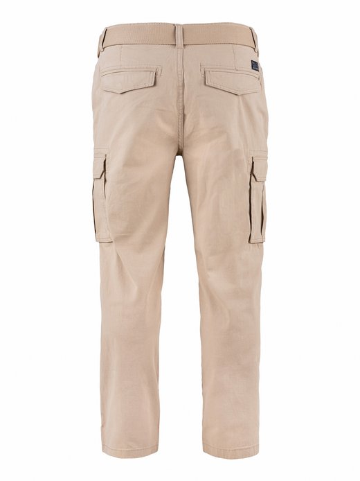 Herren Cargohose -  Cotton Heritage (mit Gürtel)