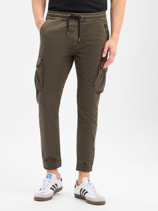 Herren Cargohose - Cotton Twill Jogger Pant