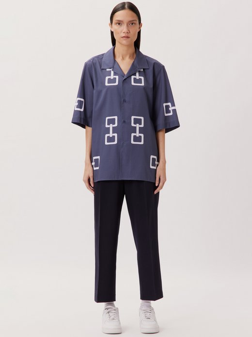 Herren Casual Hemd - Unisex - Druck