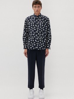 Herren Casual Hemd - Unisex - Regular Fit