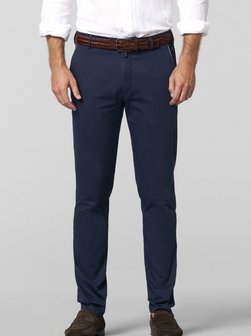 Artikelbild Herren Chino - NEW YORK von MEYER in blau uni
