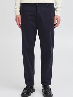 Artikelbild Herren Chinohose - CFPEPE garment dyed pants von CASUAL FRIDAY in blau uni