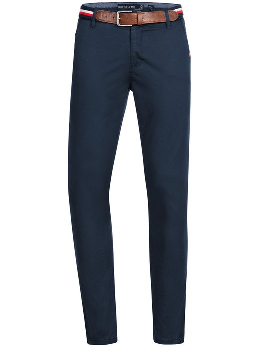 Herren Chinohose - Cherry