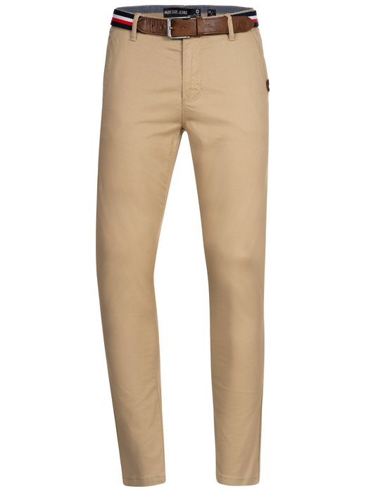 Herren Chinohose - Cherry