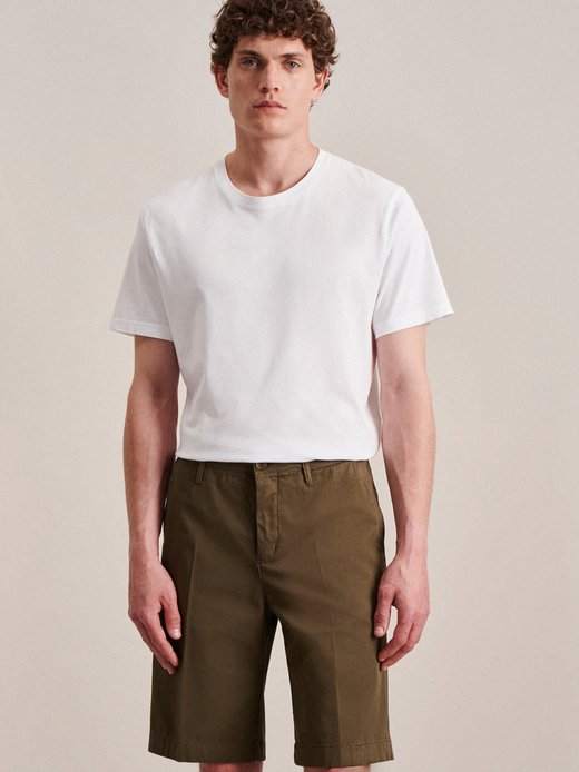 Herren Chinoshorts - Uni