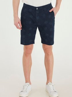 Artikelbild Herren Chinoshorts von BLEND in blau gemustert