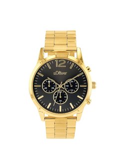 Artikelbild Herren Chronograph von s.Oliver in gold uni