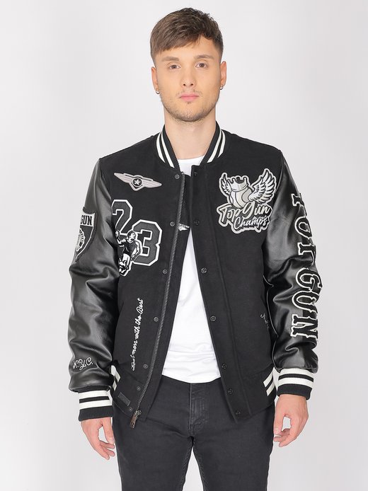 Herren College Jacke