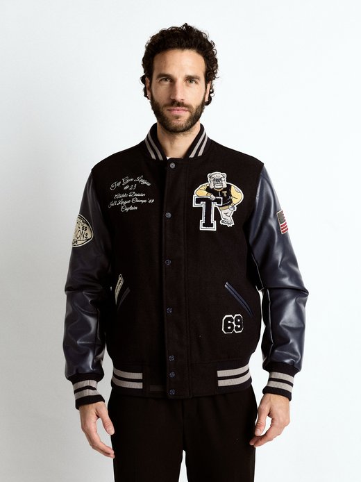 Herren College Jacke