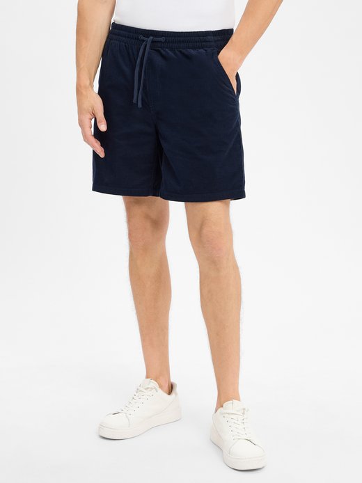 Herren Cord-Shorts