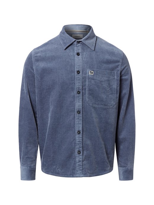 Herren Cordhemd