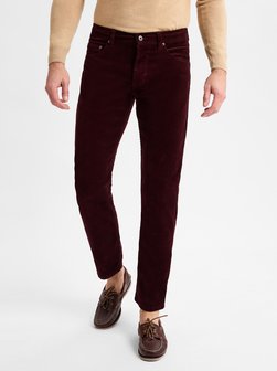 Artikelbild Herren Cordhose - Aiden von Andrew James in bordeaux uni