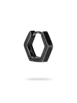 Herren Creolen  -  The Hexagon