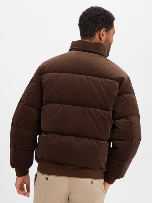 Herren Daunenjacke aus Steppcord