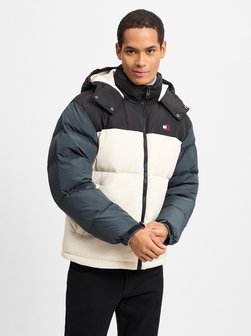 Artikelbild Herren Daunenjacke von Tommy Jeans in beige blau uni