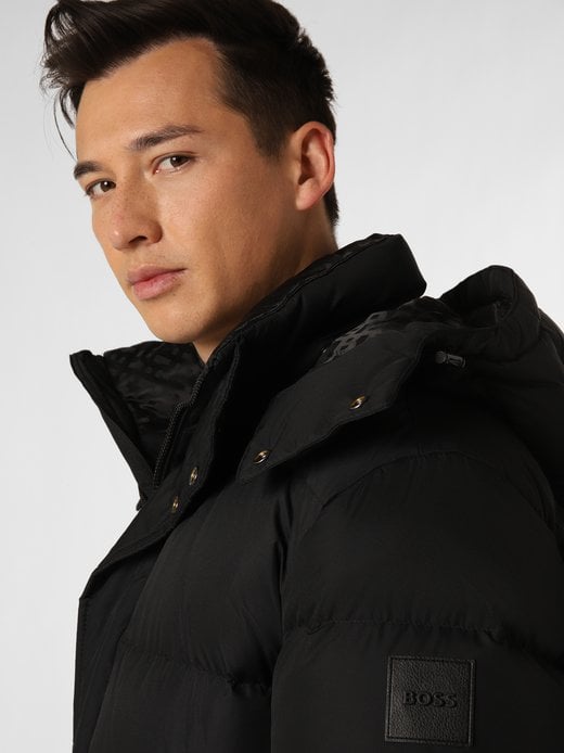 Hugo boss puffer jacket on sale sale