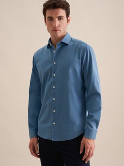 Herren Denimhemd - Denim