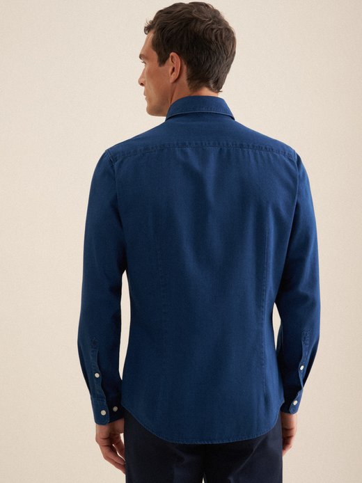Herren Denimhemd - Shaped Fit