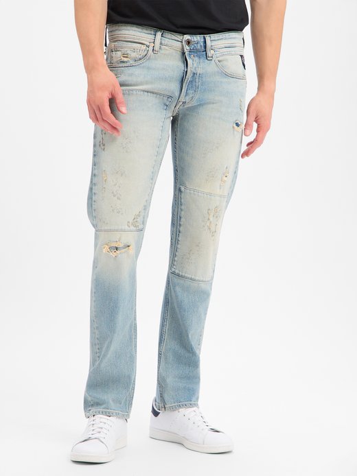 Herren Destroyed Jeans - Grover