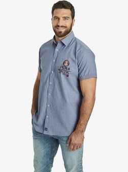Artikelbild Herren Doppelpack Hemd - SVERKER von Jan Vanderstorm in weiß blau uni