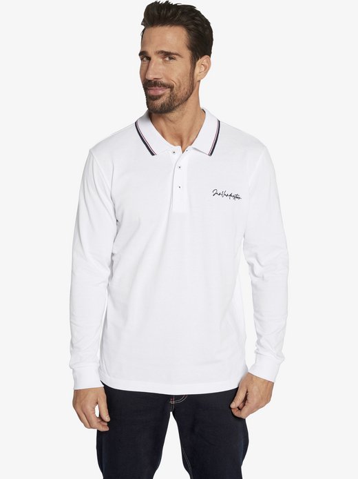 Herren Doppelpack Langarm-Poloshirt - TEUVO