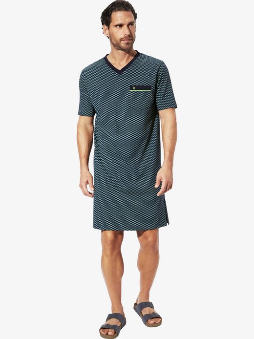 Herren Doppelpack Nachthemd - PARMAR