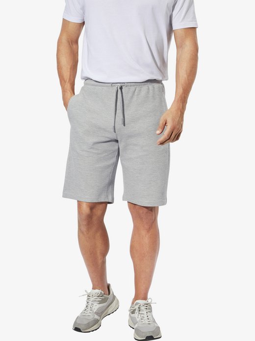 Herren Doppelpack Sweatbermuda - QARIN