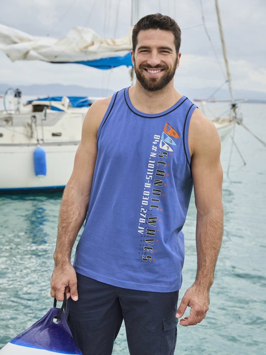 Jan Vanderstorm Homme Débardeur Double Pack Tideman