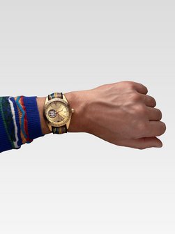 Herren Dreizeiger Automatik  -  Duca