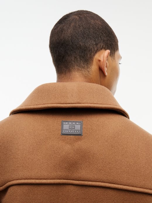 Herren Dufflecoat aus Wolle