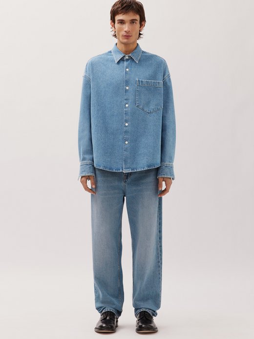 Herren Fashion-Hemd - Oversized Fit