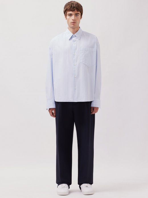 Herren Fashion-Hemd - Unisex - Gestreift