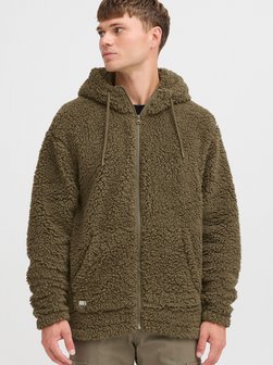 Artikelbild Herren Fellimitatjacke - PRDaag von 11 Project in grün uni