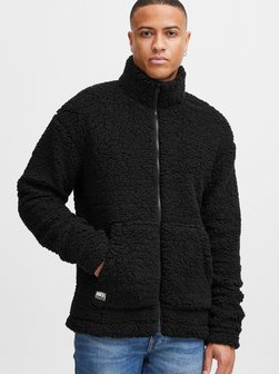 Artikelbild Herren Fellimitatjacke - PRDeen von 11 Project in schwarz uni