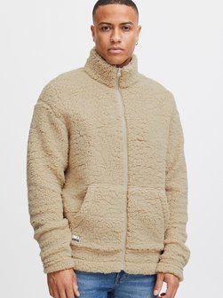 Artikelbild Herren Fellimitatjacke - PRDeen von 11 Project in beige uni